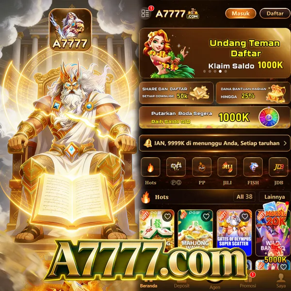 A7777 Slot Anti Rungkad Indonesia
